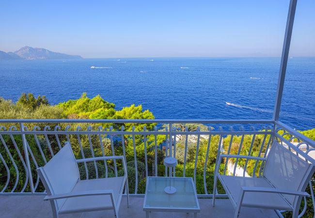 Villa in Massa Lubrense - AMORE RENTALS - Villa Domus Franca with Shared Swimming Pool by the Sea Villa in Massa Lubrense - AMORE RENTALS - Villa Domus Franca with Shared Swimming Pool by the Sea
