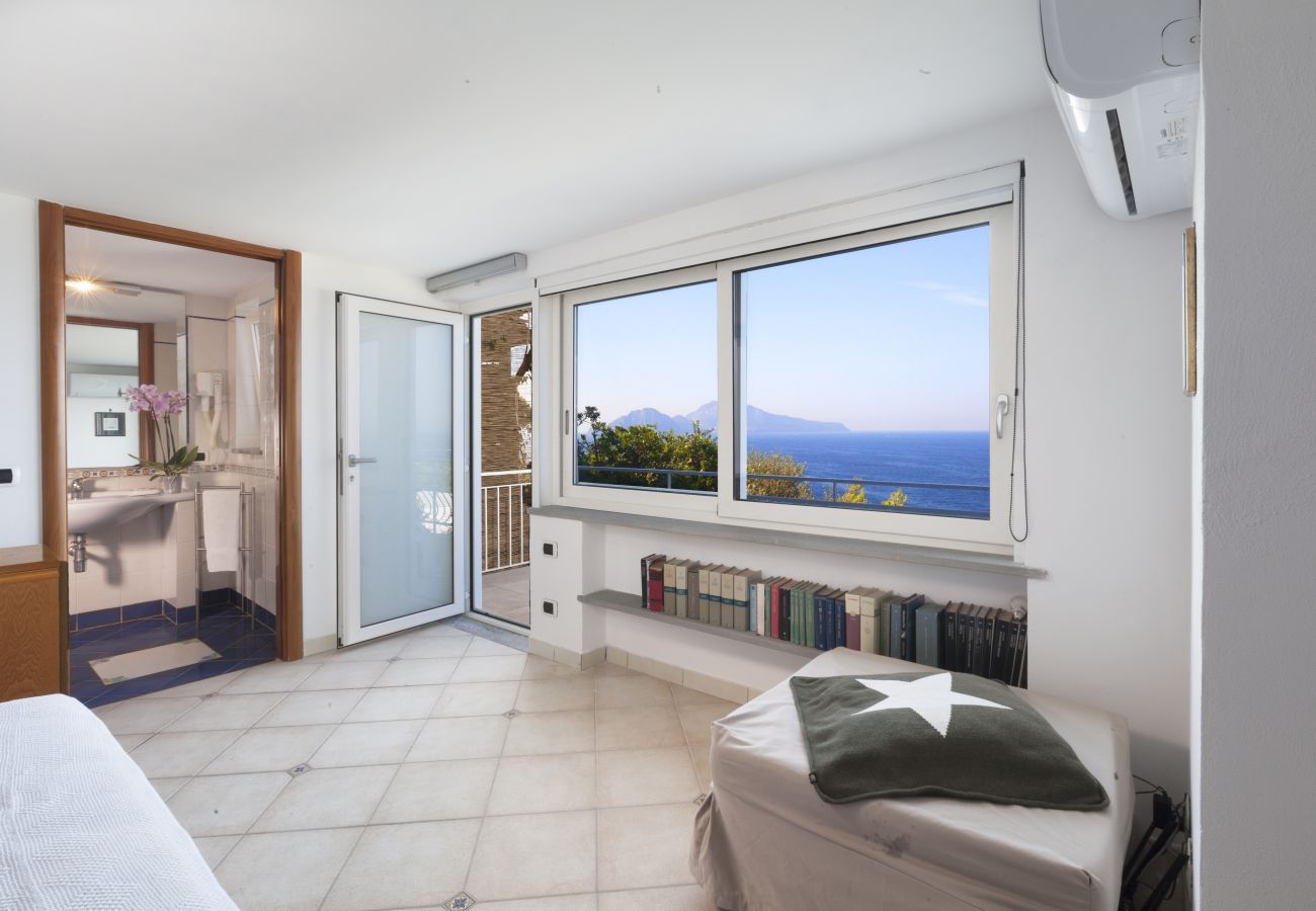 Villa in Massa Lubrense - AMORE RENTALS - Villa Domus Franca with Seafront Shared Pool