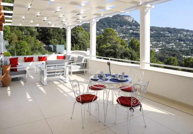 Villa in Anacapri - AMORE RENTALS - Villa Olivella with Pool, Garden and Sea View Villa in Anacapri - AMORE RENTALS - Villa Olivella with Pool, Garden and Sea View