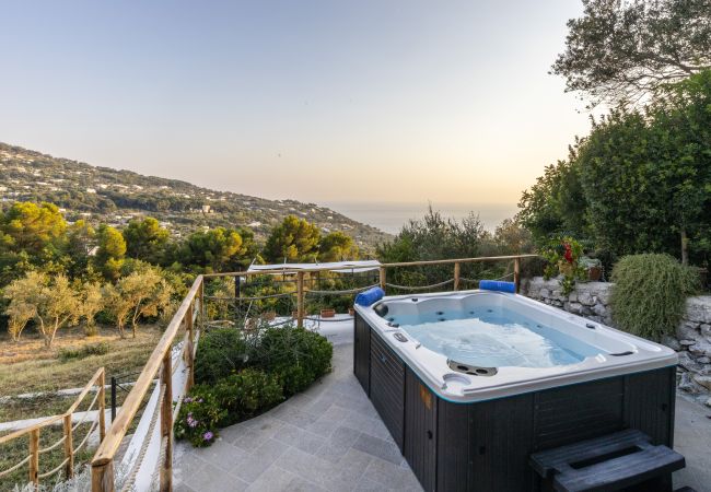 Villa in Anacapri - AMORE RENTALS - Villa Olivella with Pool, Garden and Sea View Villa in Anacapri - AMORE RENTALS - Villa Olivella with Pool, Garden and Sea View