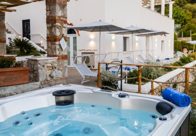 Villa in Anacapri - AMORE RENTALS - Villa Olivella with Pool, Garden and Sea View Villa in Anacapri - AMORE RENTALS - Villa Olivella with Pool, Garden and Sea View