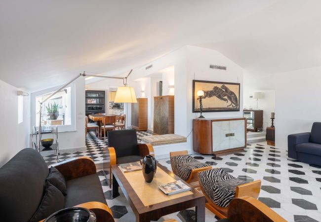 Apartment in Sorrento - AMORE RENTALS - Apartment The Roof with Terrace and Sea View Apartment in Sorrento - AMORE RENTALS - Apartment The Roof with Terrace and Sea View