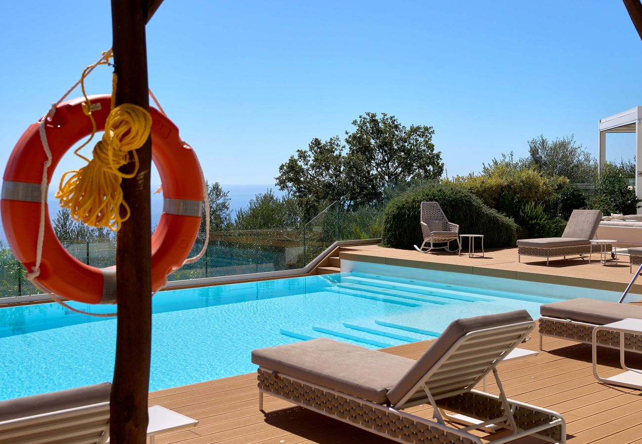 Villa in Sant´Agata sui Due Golfi - AMORE RENTALS - Villa Hermes with Private Pool, Sea View, Garden