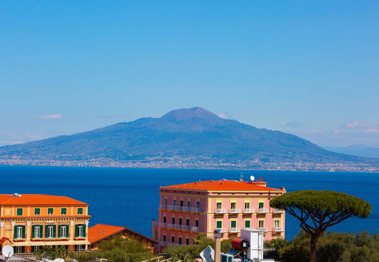 House in Sorrento - AMORE RENTALS - The Square, Luxury Penthouse with Sea View and Jacuzzi in Piazza Tasso