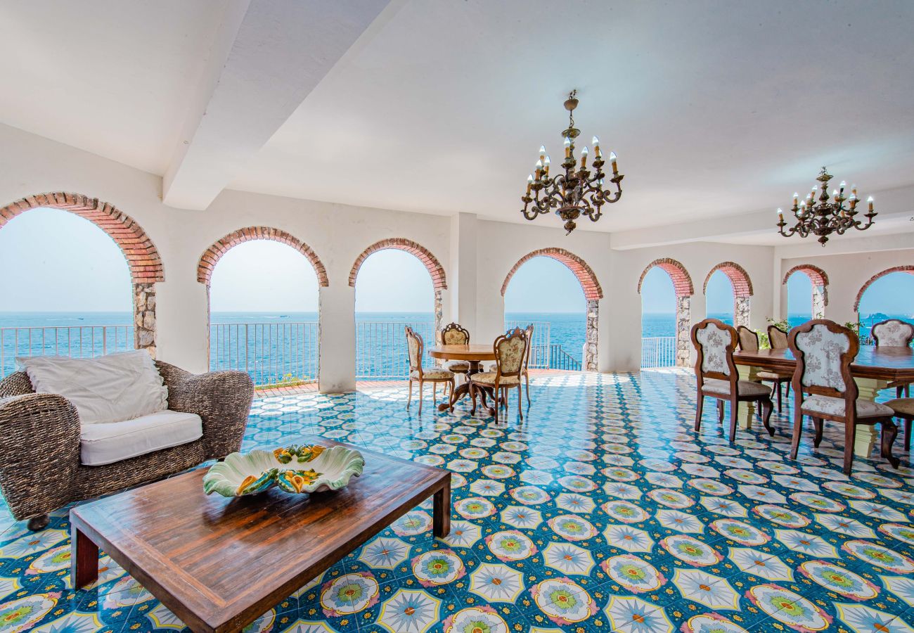 Villa in Furore - AMORE RENTALS - Villa Incanto sul Mare - Absolute Seclusion with Private Access to the Sea