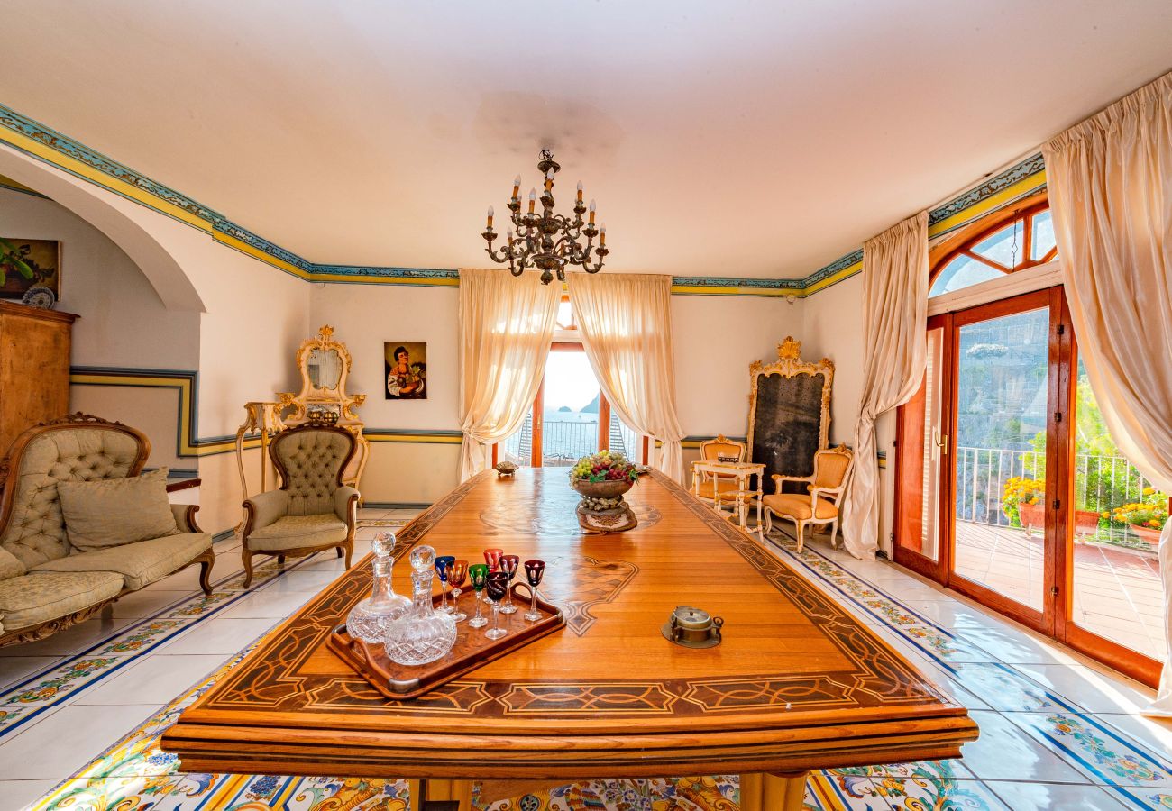 Villa in Furore - AMORE RENTALS - Villa Incanto sul Mare - Absolute Seclusion with Private Access to the Sea