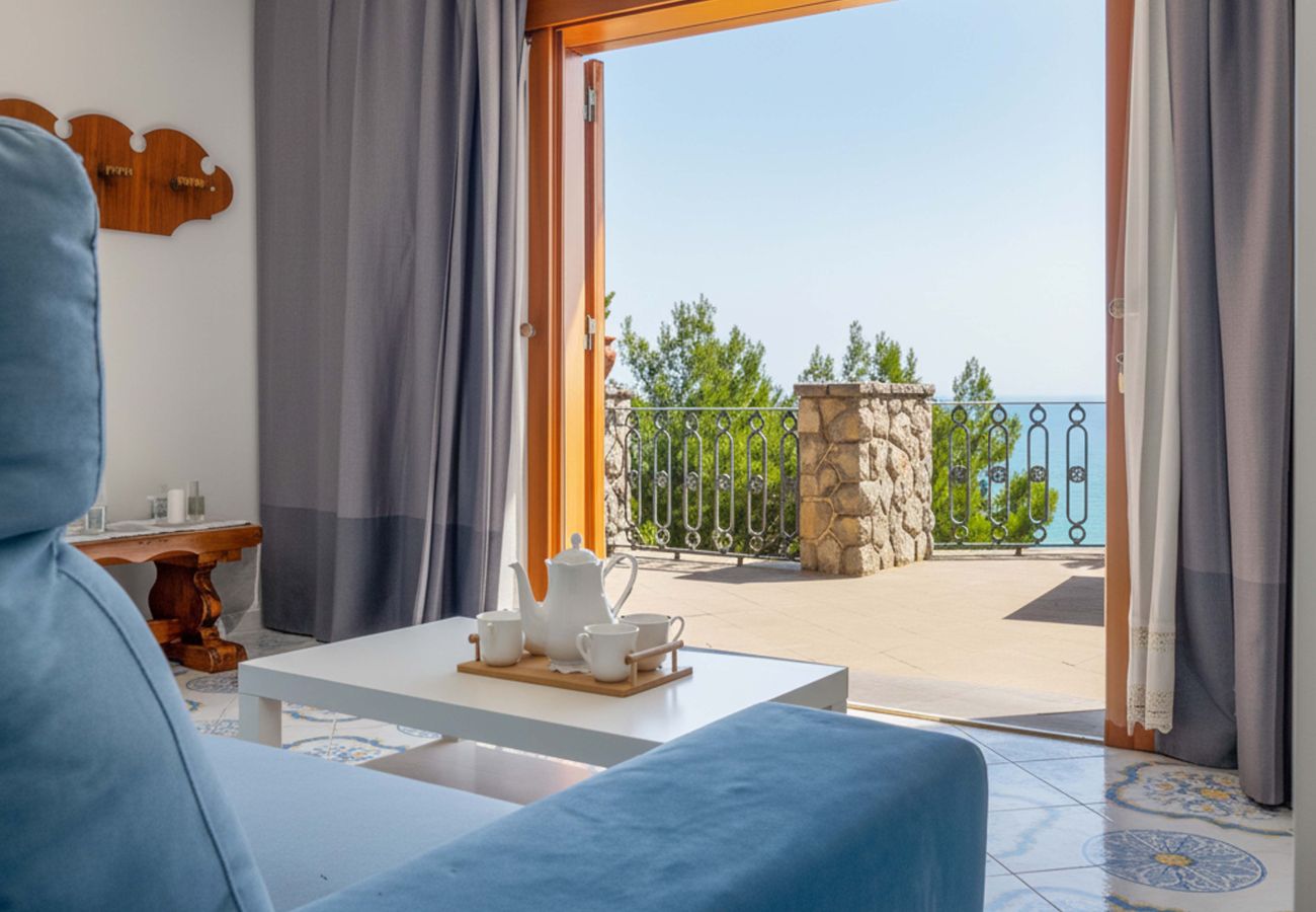 House in Nerano - AMORE RENTALS - cASA gIOVANNA b - Nerano apartment with hot tub and direct sea access