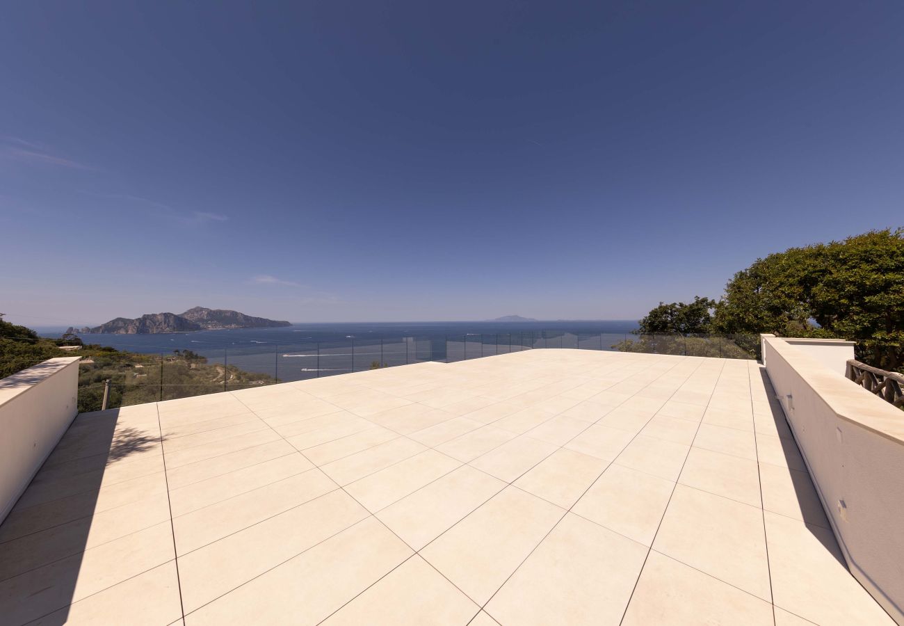 Villa in Massa Lubrense - AMORE RENTALS - Villa Gisolfi with Private Pool and Sea View