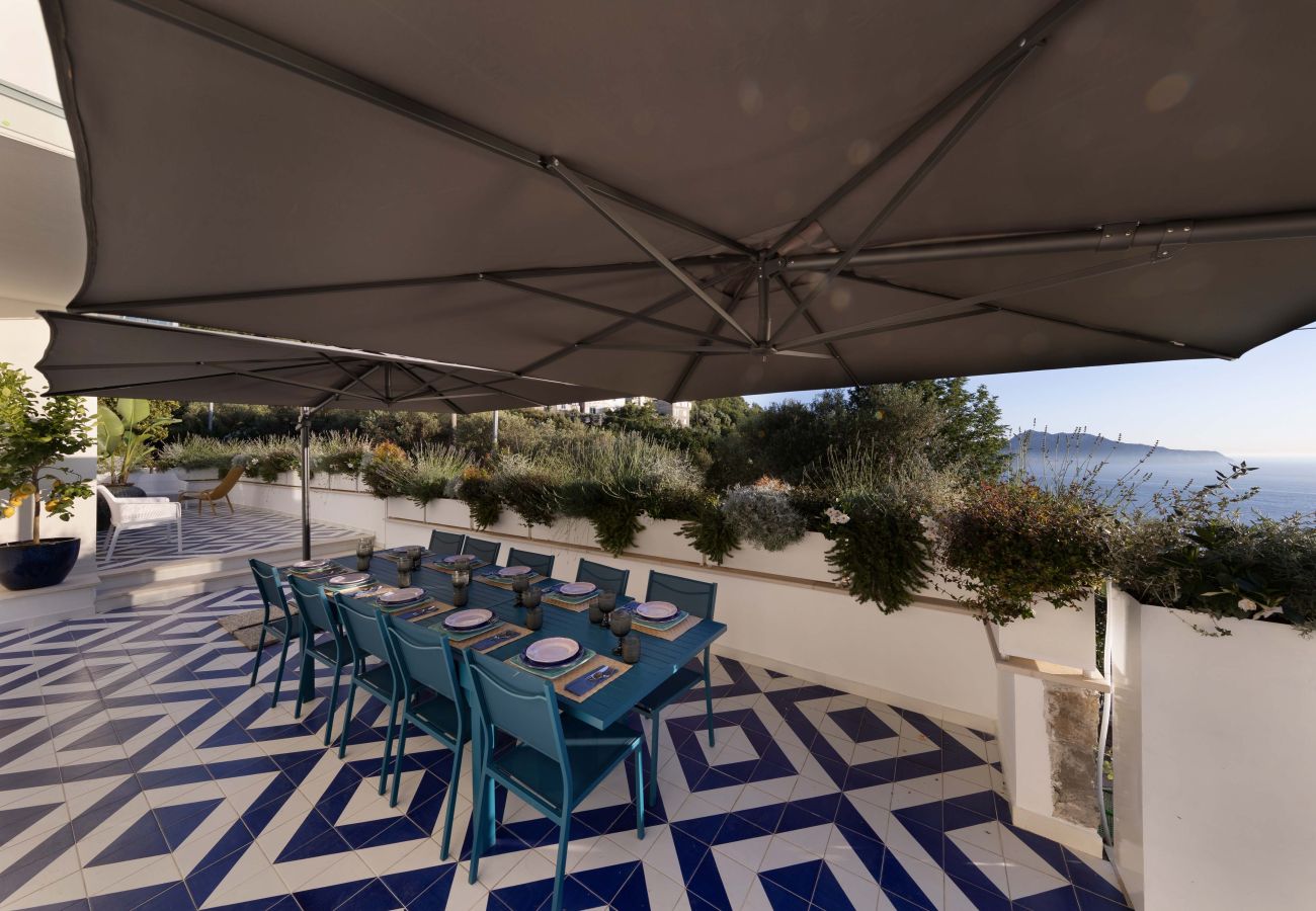 Villa in Massa Lubrense - AMORE RENTALS - Villa Gisolfi with Private Pool and Sea View