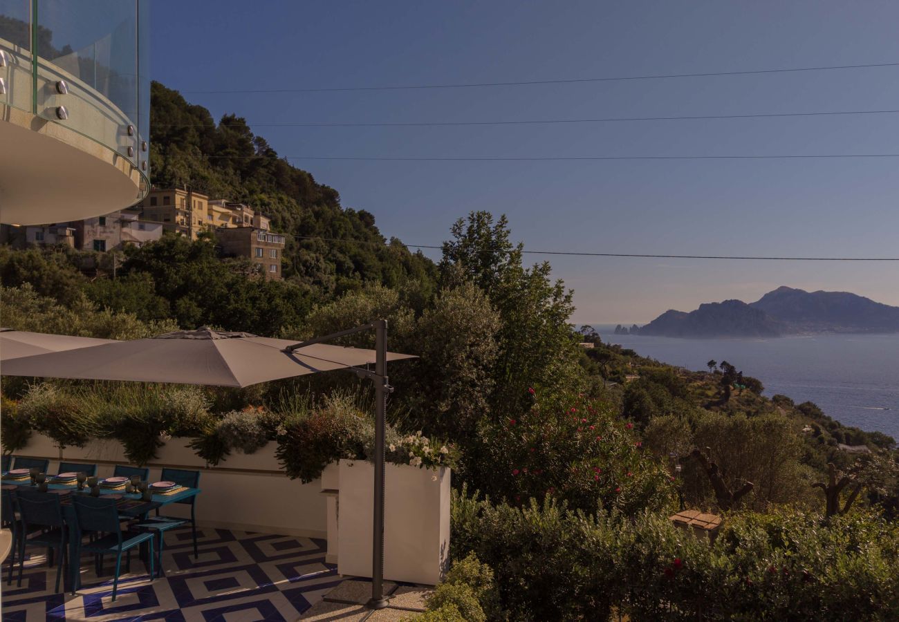 Villa in Massa Lubrense - AMORE RENTALS - Villa Gisolfi with Private Pool and Sea View